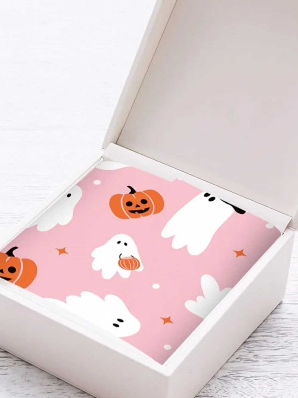 NEW! 👻 50 sheets of Pink & Black Halloween  tissue paper👻 14 x 20 inch